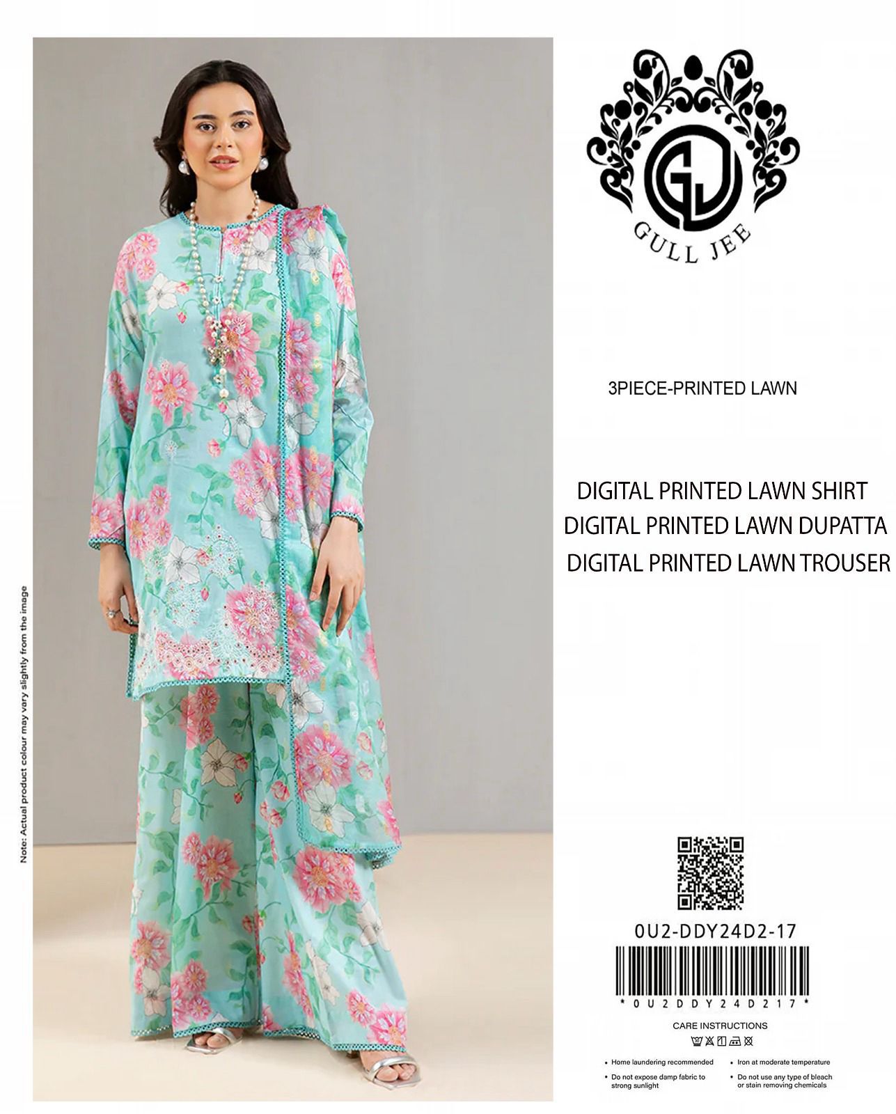 _*Gul Jee* Digital Printed Lawn Shirt & Trouser With Digital Lawn Dupatta🌼✨_